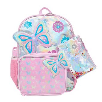Butterfly 5 pc Backpack Set