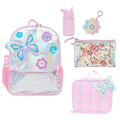 Butterfly 5-Pc Backpack Set