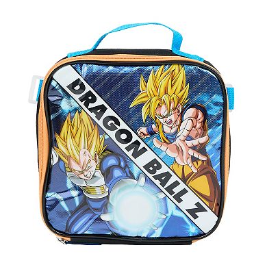 Dragon Ball Z 5-Piece Backpack, Lunch Bag, Pencil Case, Keychain, & Carabiner Set