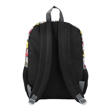 Pokémon Pikachu & Friends 5-Piece Backpack, Lunch Bag, Pencil Case, Keychain, & Carabiner Set