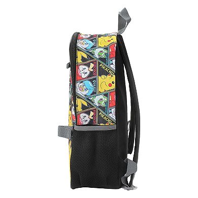 Pokémon Pikachu & Friends 5-Piece Backpack, Lunch Bag, Pencil Case, Keychain, & Carabiner Set