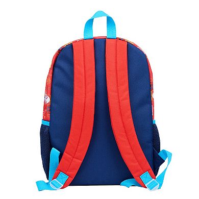 Marvel Spidey Amazing Friends 5-Piece Backpack, Lunch Bag, Pencil Case, Keychain, & Carabiner Set