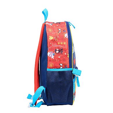 Marvel Spidey Amazing Friends 5-Piece Backpack, Lunch Bag, Pencil Case, Keychain, & Carabiner Set