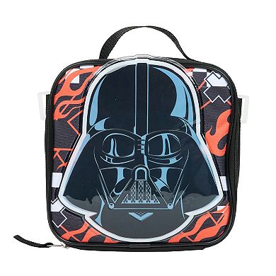 Star Wars Darth Vader 5-Piece Backpack, Lunch Bag, Pencil Case, Keychain, & Carabiner Set