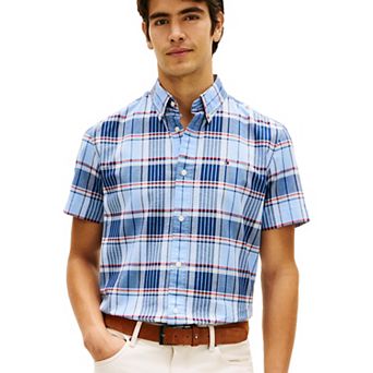 Men's Tommy Hilfiger Collins Oxford Short Sleeve Woven Shirt