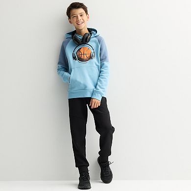 Boys 8-20 Tek Gear® Ultra Soft Fleece Color Blocked Hoodie in Regular & Husky