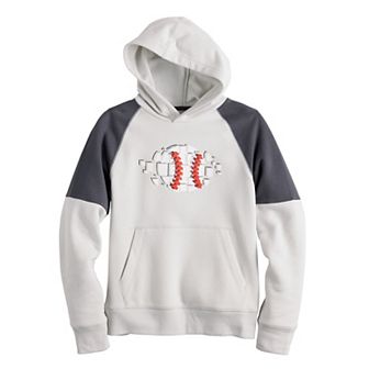 Boys 8-20 Tek Gear® Ultra Soft Fleece Color Blocked Hoodie in Regular & Husky