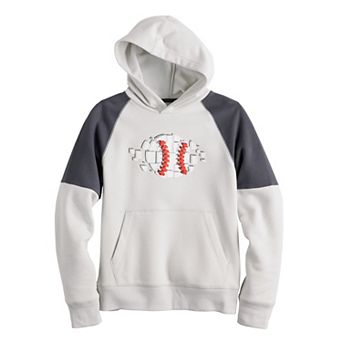 Boys 8-20 Tek Gear® Ultra Soft Fleece Color Block Hoodie in Regular & Husky