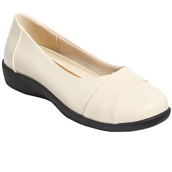 Comfortview Women's The Gab Slip On Flat