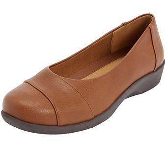 Comfortview Women's The Gab Slip On Flat