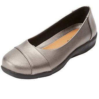 Comfortview Women's The Gab Slip On Flat