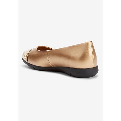 Comfortview Women's The Fay Slip On Flat