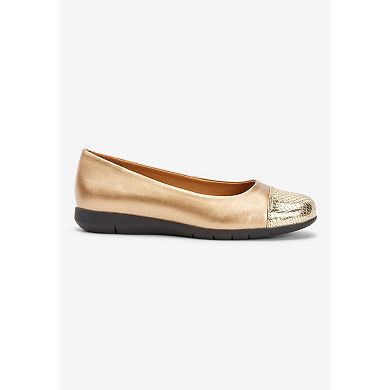Comfortview Women's The Fay Slip On Flat