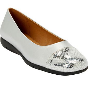 Comfortview Women's The Fay Slip On Flat