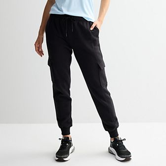 Petite Tek Gear® Ultrasoft Fleece Cargo Joggers