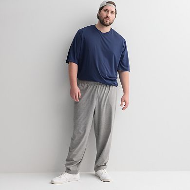 Big & Tall Tek Gear® Ultra Soft Jersey Open Bottom Pants