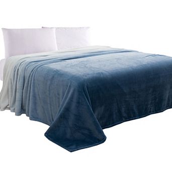 Elegant Comfort Ombre Printed Velvet Touch Fleece Blanket
