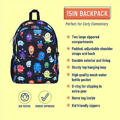 Monsters 15 Inch Backpack