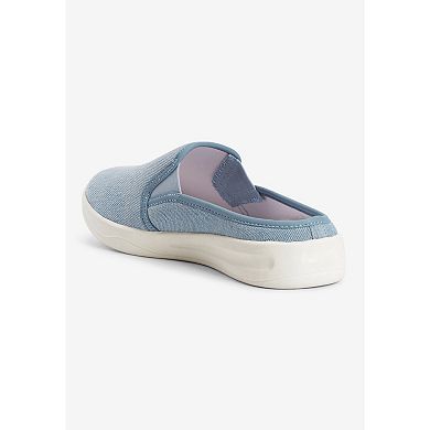 Comfortview Women's The Camellia Slip On Sneaker Mule