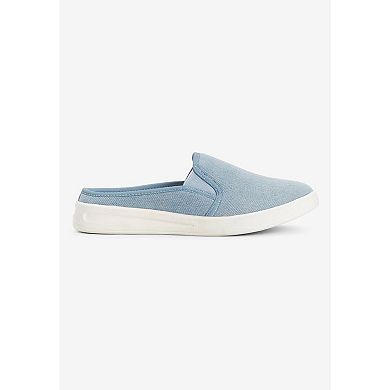 Comfortview Women's The Camellia Slip On Sneaker Mule