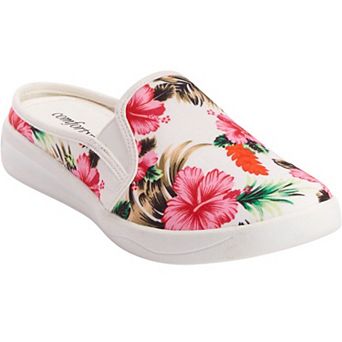 Comfortview Women's The Camellia Slip On Sneaker Mule