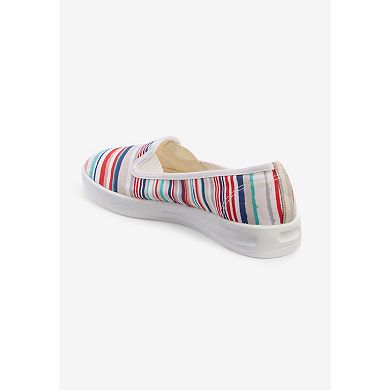 Comfortview Women's The Dottie Slip On Sneaker