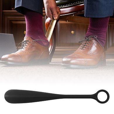 Big Ring Hangable Shoe Horn for Shoe 11.61"x1.65" 1 Pc