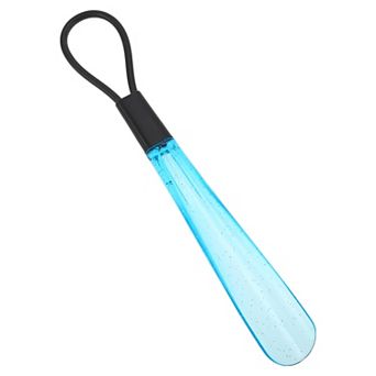 Clear Style Hangable Shoe Horn for Shoe 11.61"x1.5" 1 pc