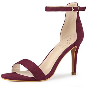 Ankle Straps Open Toe Stiletto High Heels Sandals for Women