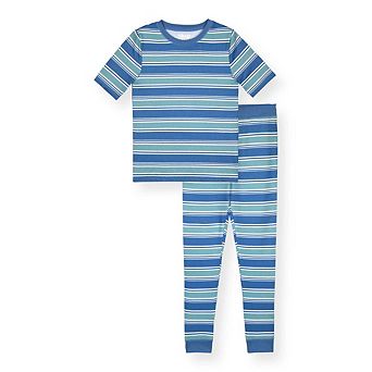 Sleep On It Boys 2 pc Super Soft Jersey Snug-Fit Pajama Top and Pajama Shorts Set