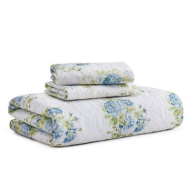Unikome Soft Lightweight Coverlet Bedding Set, 3 Pieces Quilt Bedspread
