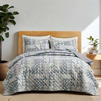 Unikome Soft Lightweight Coverlet Bedding Set, 3 pc Quilt Bedspread