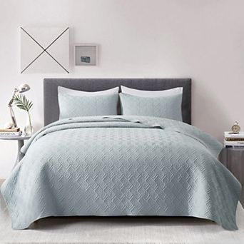 Unikome Soft Lightweight Coverlet Bedding Set, 3 pc Quilt Bedspread