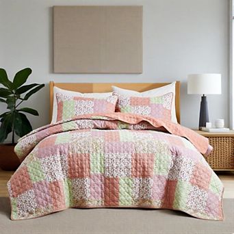 Unikome Soft Lightweight Coverlet Bedding Set, 3 pc Quilt Bedspread