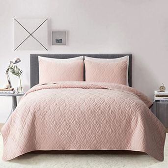 Unikome Soft Lightweight Coverlet Bedding Set, 3 pc Quilt Bedspread