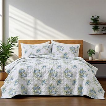 Unikome Soft Lightweight Coverlet Bedding Set, 3 pc Quilt Bedspread