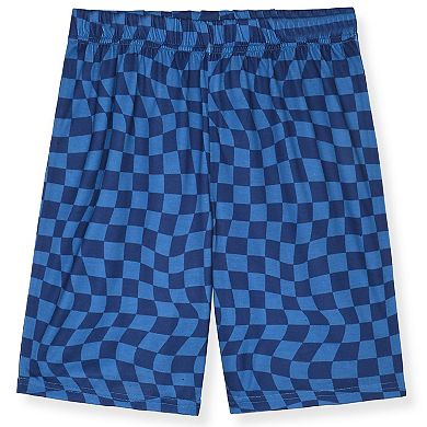 Sleep On It Boys 2-Piece Short-Sleeve Terry Pajama Top and Pajama Shorts Set