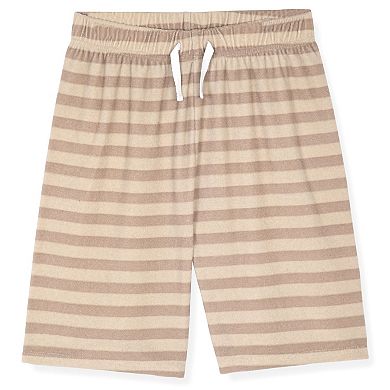 Sleep On It Boys 2-Piece Short-Sleeve Thermal Pajama Top and Pajama Shorts Sleep Set