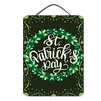 COURTSIDE MARKET St. Patrick's Day Hanging Sign