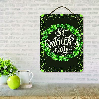 COURTSIDE MARKET St. Patrick's Day Hanging Sign