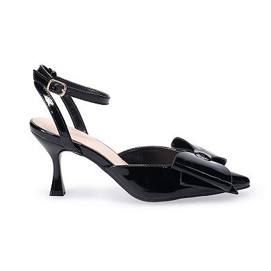 Apt. 9® Women's Closed Toe Big Bow Dress Heels