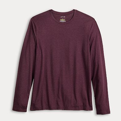 Men's Apt. 9 Premier Flex Long Sleeve Crewneck Tee