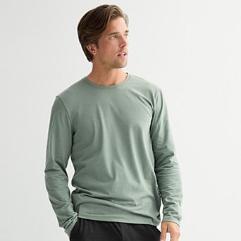 Men's Apt. 9® Premier Flex Long Sleeve Crewneck Tee