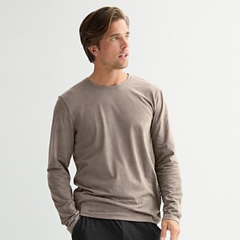 Men's Apt. 9® Premier Flex Long Sleeve Crewneck Tee