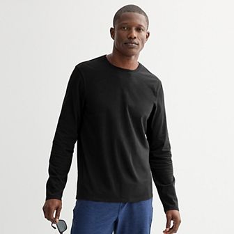 Men's Apt. 9® Premier Flex Long Sleeve Crewneck Tee