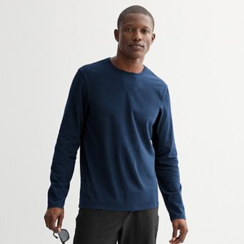 Men's Apt. 9® Premier Flex Long Sleeve Crewneck Tee