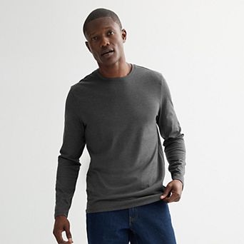 Men's Apt. 9® Premier Flex Long Sleeve Crewneck Tee