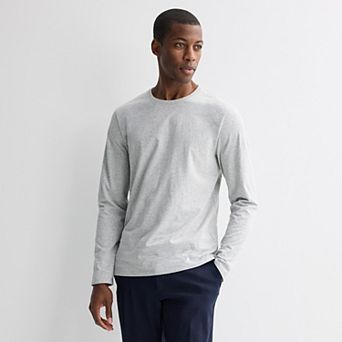 Men's Apt. 9® Premier Flex Long Sleeve Crewneck Tee