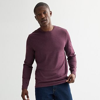Men's Apt. 9® Premier Flex Long Sleeve Crewneck Tee