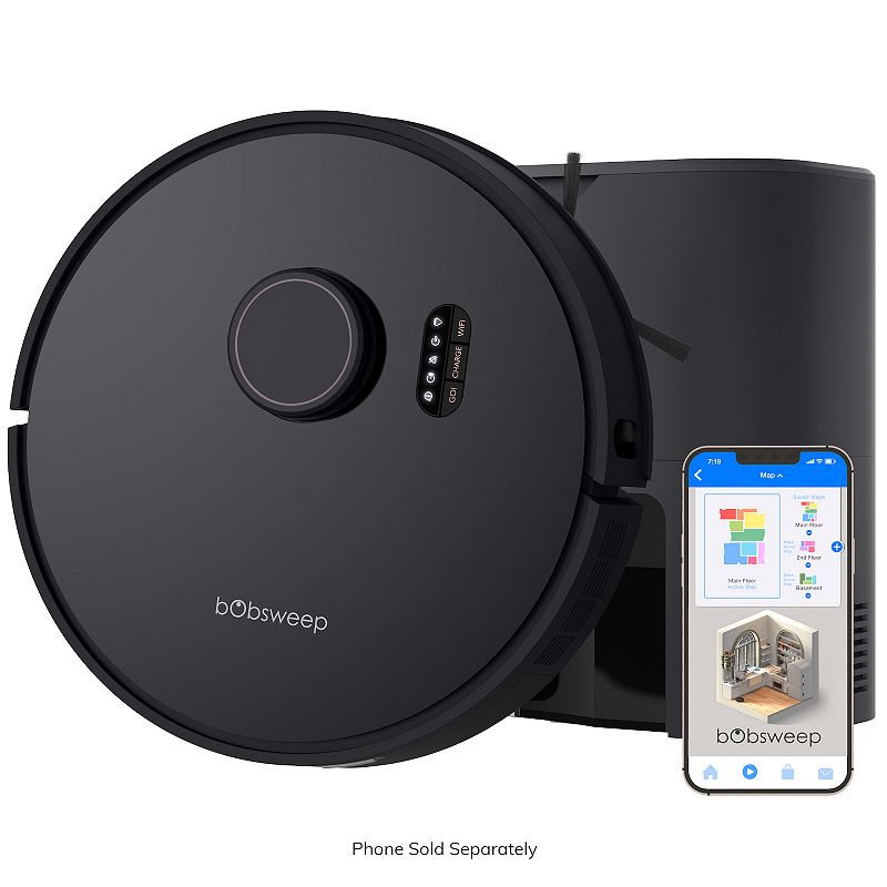 bObsweep Orb-i Self-Emptying Robotic Vacuum